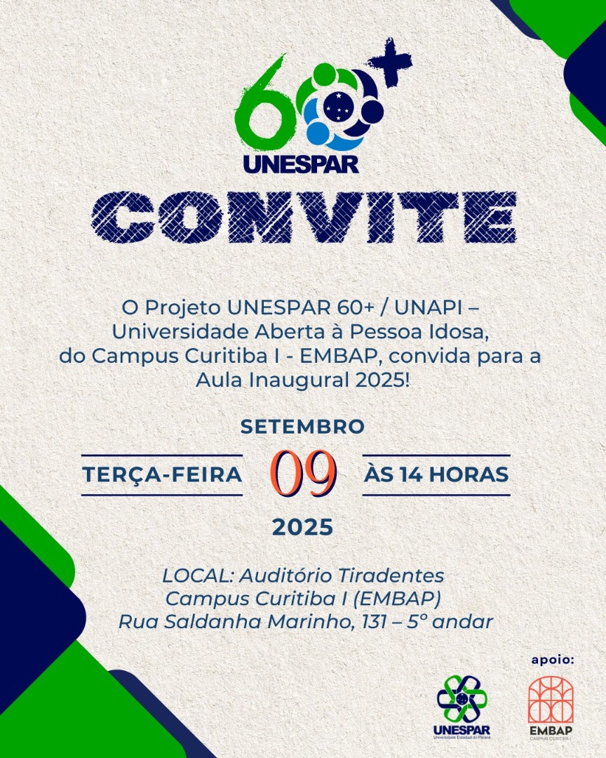 Projeto UNESPAR 60+ / UNAPI