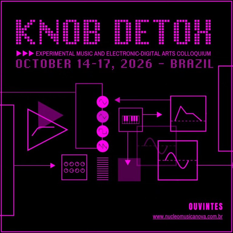 Cartaz do Knob Detox 2026